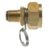 Greenline Brass Female GHT To Male NPT Live Swivel Adapter