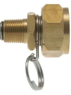 Greenline Brass Female GHT To Male NPT Live Swivel Adapter