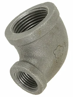 Greenline Fittings And Valves Black 90° Female Pipe Elbow | 1/8" NPT To 6" NPT Sizes