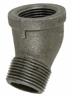 Greenline Fittings And Valves Black Pipe 45° Street Elbow | 1/8" NPT To 4" NPT Sizes