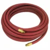 Greenline Air Tools 3/8" Red Rubber Air Hose Assemblies | 3/8" MPT Fittings 1 Greenline Air Tools 3/8" Red Rubber Air Hose Assemblies | 3/8" MPT Fittings
