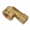 Greenline Brass Compression 90° Female Pipe Connector Elbow