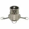 Greenline Hose And Fittings Stainless Steel Double Female Camlock Adapter | 2" To 4" Sizes