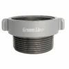 Greenline Hardcoat Aluminum Fire Hydrant Adapters | 2-1/2" Female Fire Hose Thread X Male NPT Sizes