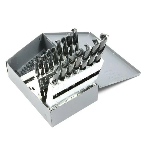 Power Tool Accessories Forney HSS Jobber Drill Bit Set - 1/16" To 1/2" By 64ths - 29 Piece 3 Power Tool Accessories Forney HSS Jobber Drill Bit Set - 1/16" To 1/2" By 64ths - 29 Piece