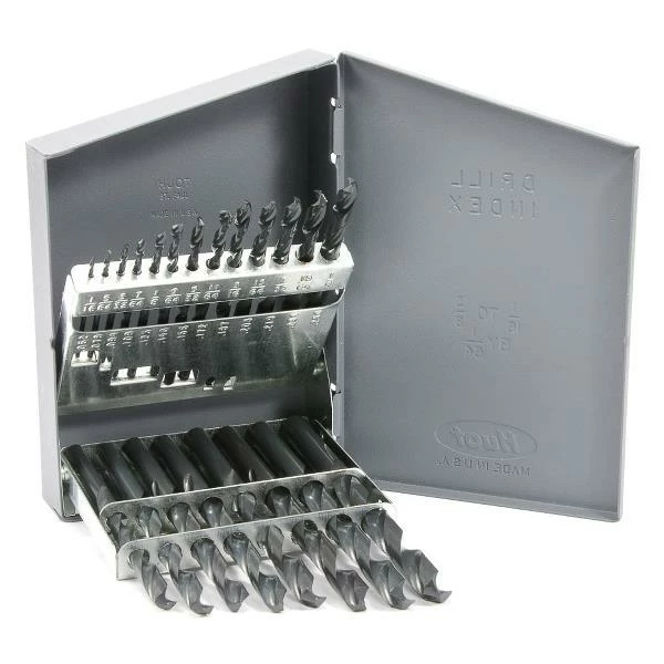 Power Tool Accessories Forney HSS Jobber Drill Bit Set - 1/16" To 3/8" By 64ths - 21 Piece 3 Power Tool Accessories Forney HSS Jobber Drill Bit Set - 1/16" To 3/8" By 64ths - 21 Piece