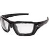 Edge Eyewear Edge Steel Gasketed Vapor Shield Polarized Safety Glasses - Clear Lens (Pack Of 6) Personal Protective Equipment