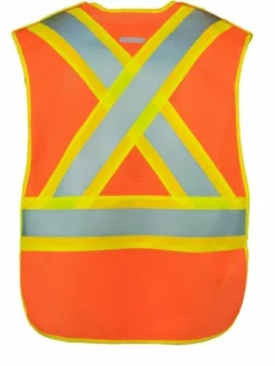 Forcefield Hi-Vis Work Wear High Visibility CSA 5-Point Tearaway Safety Vest With Pockets | One Size Fits All 13 Forcefield Hi-Vis Work Wear High Visibility CSA 5-Point Tearaway Safety Vest With Pockets | One Size Fits All