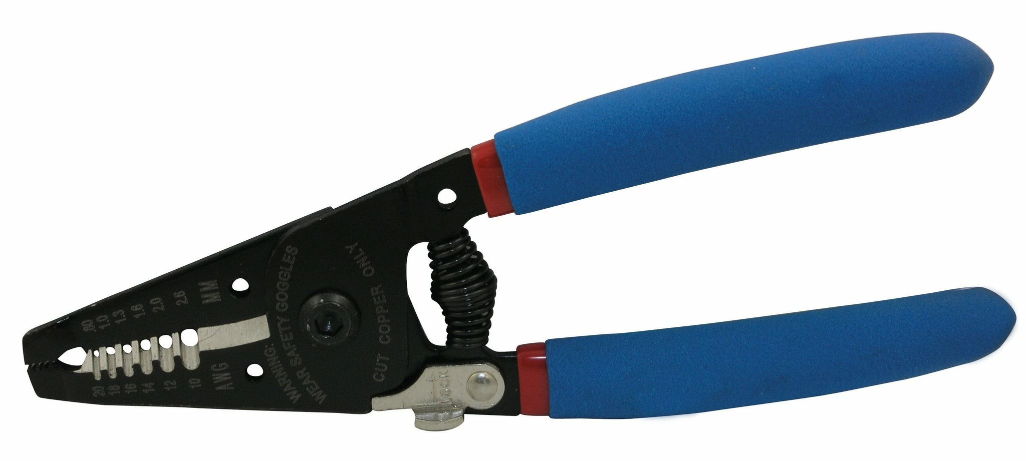 Jet Spring Loaded Wire Stripper/Cutter - 6-1/4" 3 Jet Spring Loaded Wire Stripper/Cutter - 6-1/4"