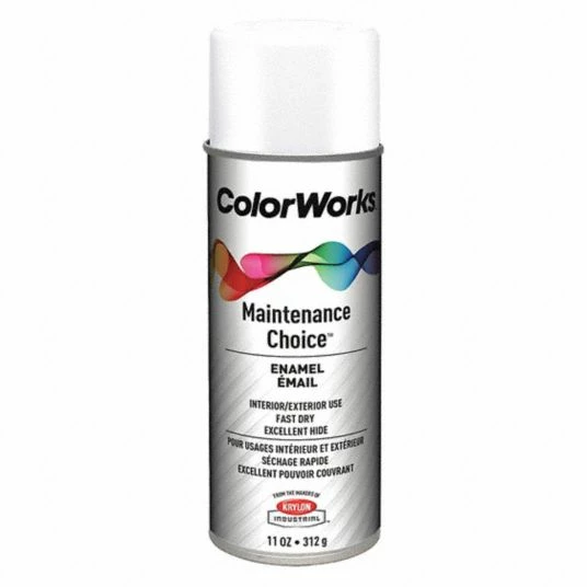 Waterworks Products Krylon® Industrial ColorWorks™ Maintenance Choice™ Enamel Aerosol 2 Waterworks Products Krylon® Industrial ColorWorks™ Maintenance Choice™ Enamel Aerosol