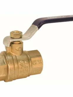 New-Line Fittings And Valves Lead-Free Full-Port Brass Ball Valves