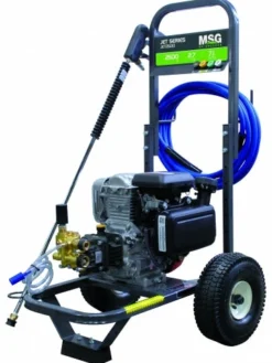 MS Gregson Jet 2500 Series Cold Water Commercial Grade Honda GC160 (160cc) Gas Engine Pressure Washer - 2500 PSI - 2.7 GPM Axial Pump