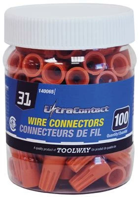 LightWay Electrical Twist-On Wire Connectors - Bulk Packaged - Various Sizes Electrical Supplies 4 LightWay Electrical Twist-On Wire Connectors - Bulk Packaged - Various Sizes Electrical Supplies