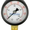 Greenline 2" Dry Pressure Gauges | 1/4" Brass Bottom Mount Pump Accessories 2 Greenline 2" Dry Pressure Gauges | 1/4" Brass Bottom Mount Pump Accessories