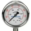 Greenline 2-1/2" Liquid Filled Pressure Gauges | 1/4" Stainless Bottom Mount