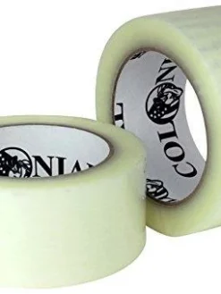 Cleanflow Heavy Duty Packing Tape | 2" X 330' | Pack Of 6 Maintenance Supplies