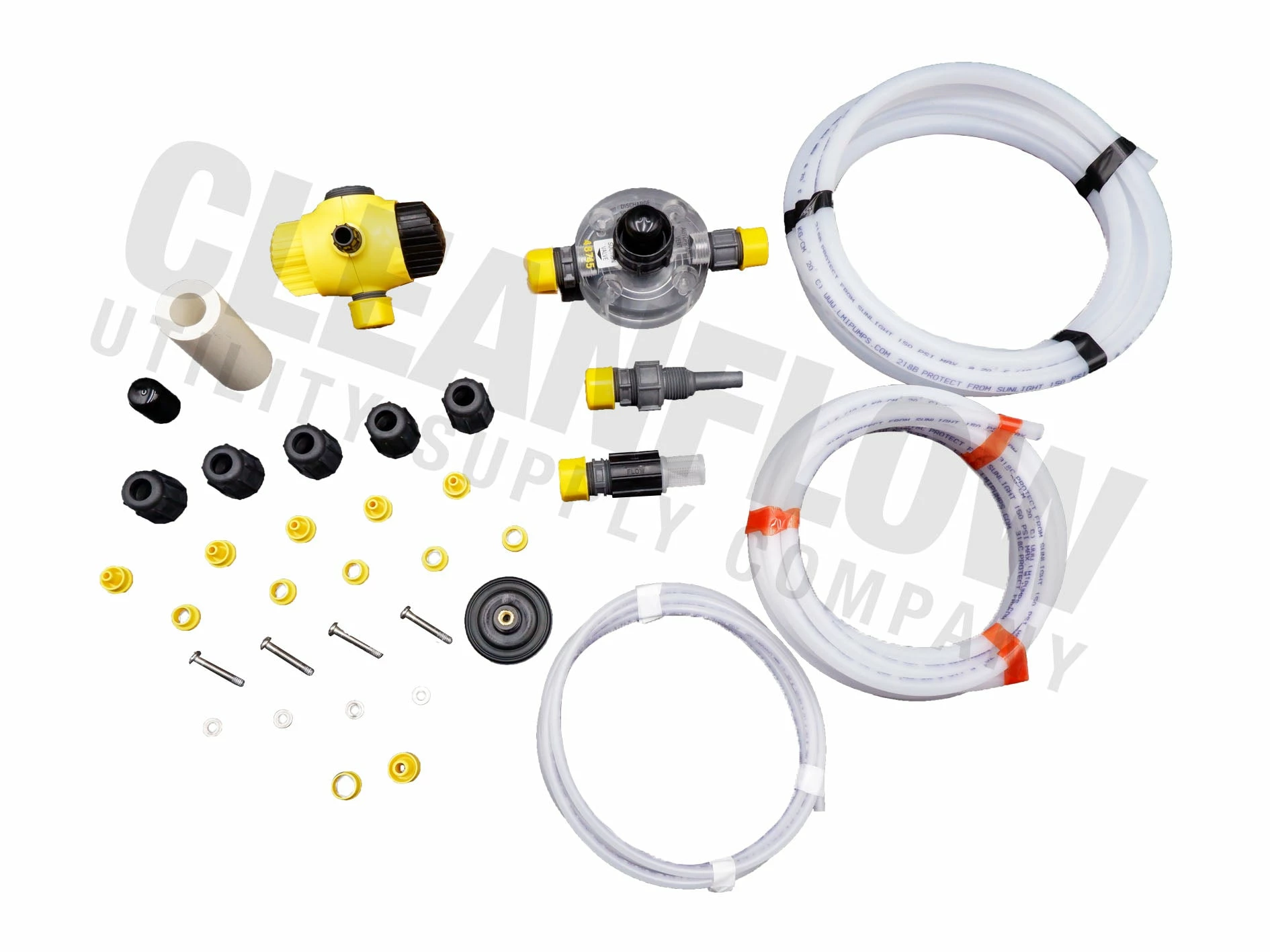 LMI Chlorine Metering Pump Liquid End Replacement Kits 3 LMI Chlorine Metering Pump Liquid End Replacement Kits