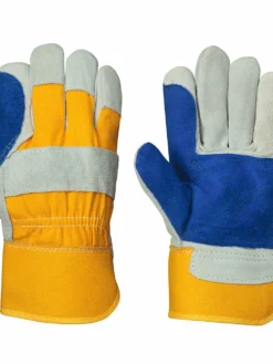 Work Gloves Pioneer 545 Double Palm Fitters Cowsplit Leather Gloves | Pack Of 12 Pairs