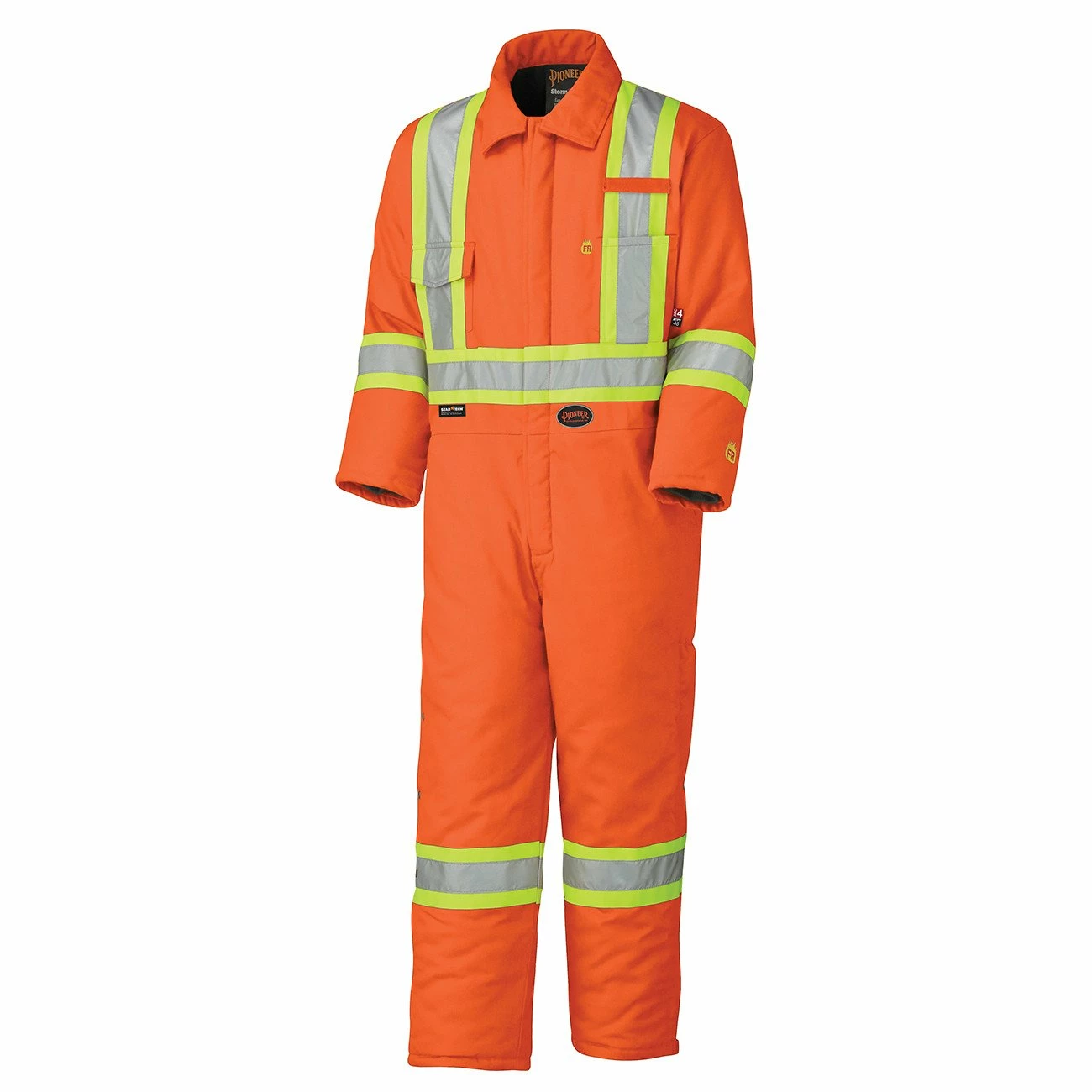 Flame Resistant Work Wear Pioneer Flame Resistant Cotton Hi-Vis Winter Coveralls | Small - 4XLarge 3 Flame Resistant Work Wear Pioneer Flame Resistant Cotton Hi-Vis Winter Coveralls | Small - 4XLarge