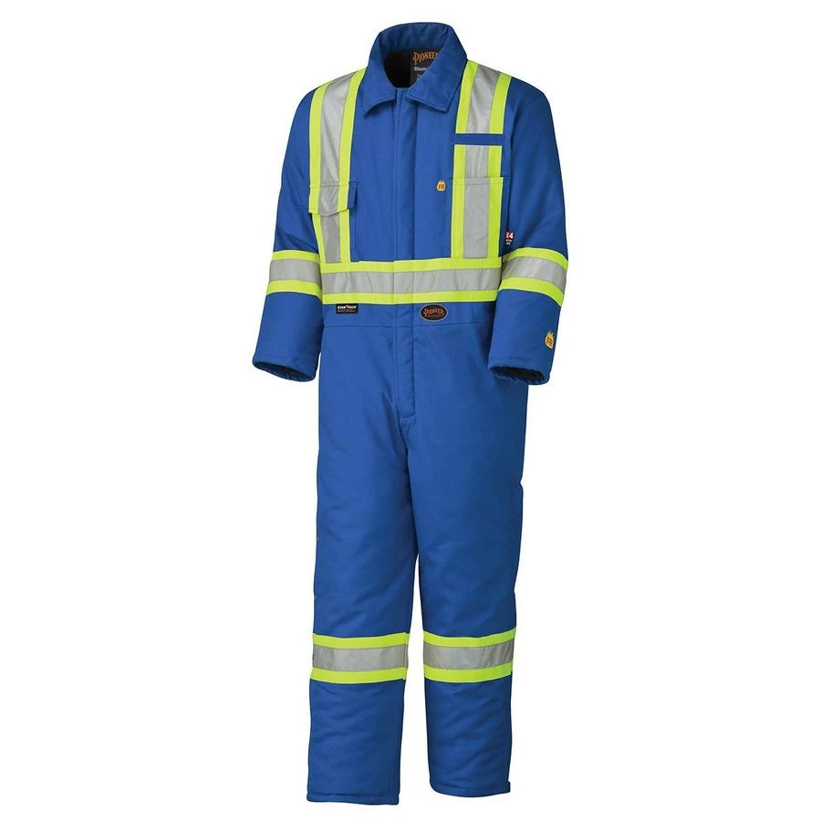 Flame Resistant Work Wear Pioneer Flame Resistant Cotton Hi-Vis Winter Coveralls | Small - 4XLarge 4 Flame Resistant Work Wear Pioneer Flame Resistant Cotton Hi-Vis Winter Coveralls | Small - 4XLarge