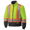 Pioneer Quilted Poly Hi Vis Freezer Jacket | S-5XL