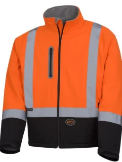Pioneer Softshell Hi Vis Mechanical Strength Jacket | S-4XL Hi-Vis Work Wear