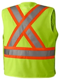 Pioneer Hi-Viz Drop Shoulder Tear-Away Vest | Multi-Fit Design 9 Pioneer Hi-Viz Drop Shoulder Tear-Away Vest | Multi-Fit Design