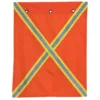 Pioneer Polyester Traffic Flag - Reflective Tape Both Sides - 25.6" X 19.7" Safety Supplies 1 Pioneer Polyester Traffic Flag - Reflective Tape Both Sides - 25.6" X 19.7" Safety Supplies