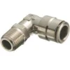 Greenline Nickel Plated Brass Push-To-Connect 90° Male Connector Tubing And Fittings 1 Greenline Nickel Plated Brass Push-To-Connect 90° Male Connector Tubing And Fittings
