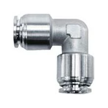 Greenline Nickel Plated Brass Push To Connect 90° Union