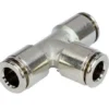 Greenline Nickel Plated Brass Push To Connect Union Tee Tubing And Fittings