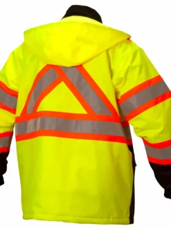 Pyramex Waterproof Hi Vis Parka | Sizes M - 5XL