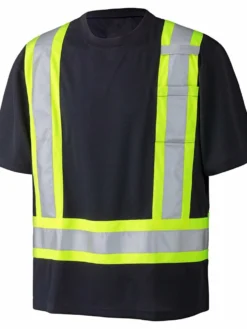Hi-Vis Work Wear Rasco 100% Cotton Knit Short Sleeve Hi Vis T-Shirt | S-4XL