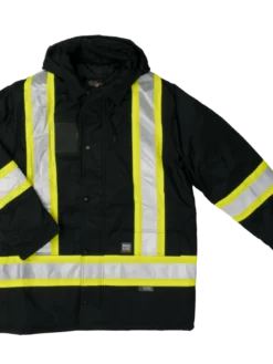 Tough Duck S176 Insulated 300D Poly Oxford Safety Parka | XS-5XL