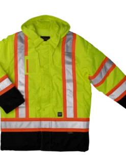Tough Duck S176 Insulated 300D Poly Oxford Safety Parka | XS-5XL
