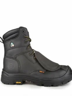 STC Alloy 8" External Metguard Safety Boots With Vibram® TC4+ Sole | Black | Sizes 5 - 14 8 Inch Safety Boots