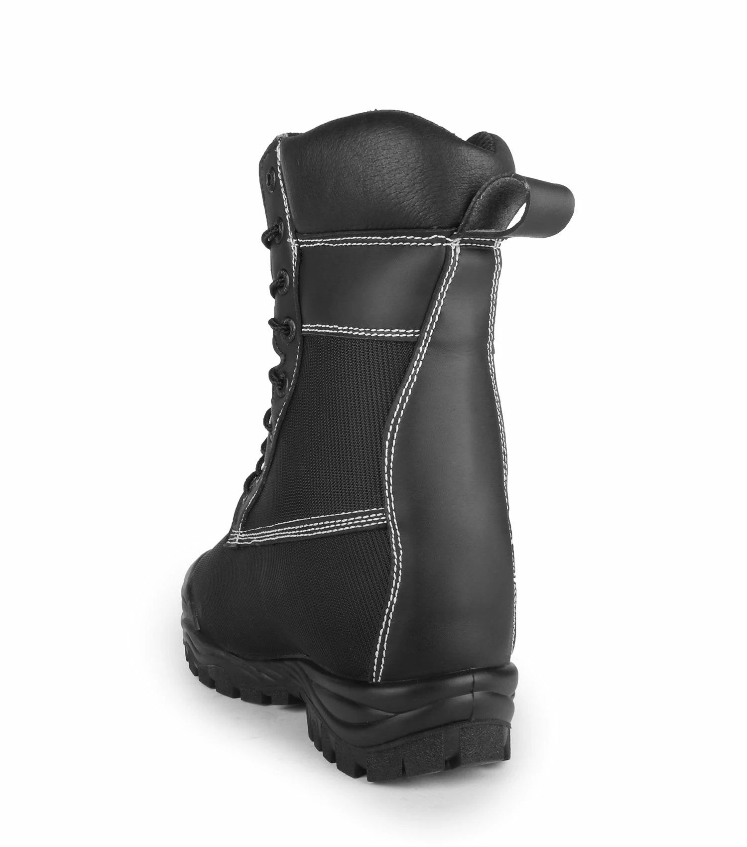 STC Larch 8" Internal Metguard Ballistic Nylon Safety Boot With Vibram® Fire & Ice Sole | Black | Sizes 7 - 14 6 STC Larch 8" Internal Metguard Ballistic Nylon Safety Boot With Vibram® Fire & Ice Sole | Black | Sizes 7 - 14