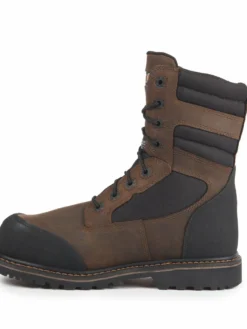 8 Inch Safety Boots STC Whiskey Jack 8" Safety Work Boots | Brown | Size 7 To Size 15 9 8 Inch Safety Boots STC Whiskey Jack 8
