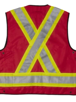 Tough Duck S313 High Visibility Surveyor Safety Vest | XS-5XL