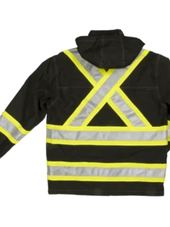 Tough Duck S372 300D Waterproof Breathable Ripstop Safety Rain Jacket | XS-5XL