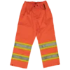 Tough Duck S374 300D Waterproof Breathable Ripstop Safety Rain Pants | XS-5XL