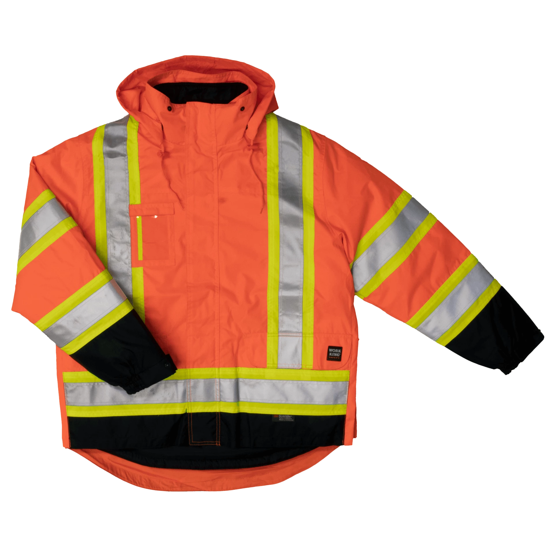 Tough Duck S426 Insulated 300D 5-In-1 Safety Jacket | XS-5XL 8 Tough Duck S426 Insulated 300D 5-In-1 Safety Jacket | XS-5XL