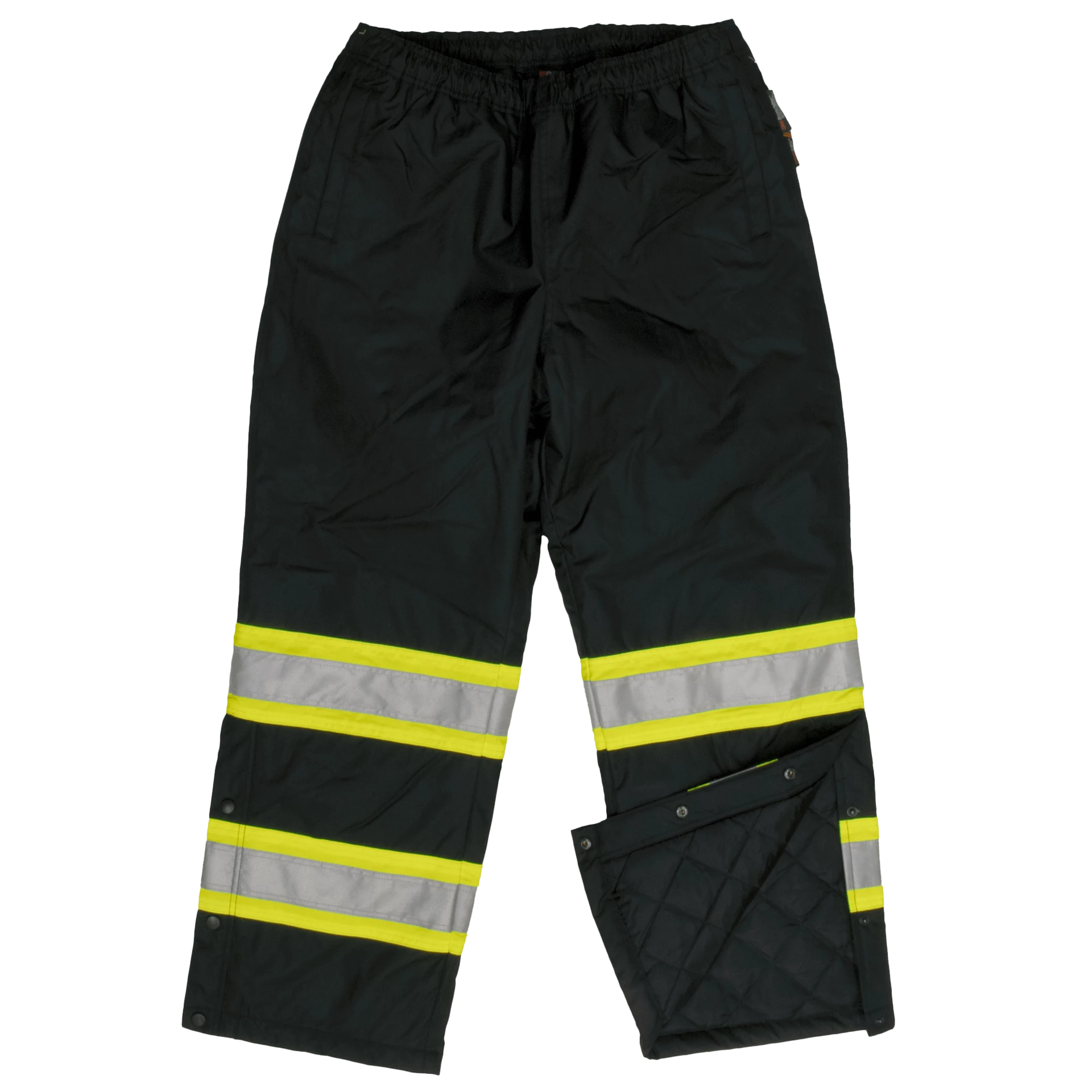 Tough Duck Insulated 300D Safety Snow Pants | Black | XS-5XL 3 Tough Duck Insulated 300D Safety Snow Pants | Black | XS-5XL