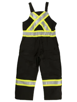 Tough Duck S757 Premium Insulated Cotton Duck Safety Bib Overalls | XS-5XL Hi-Vis Work Wear