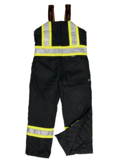 Tough Duck S798 Insulated 300D Safety Bib Overall | XS-5XL Hi-Vis Work Wear