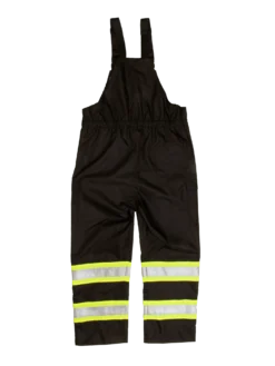 Tough Duck SB04 Waterproof Breathable Ripstop 300D Safety Rain Bib Overall | XS - 5XL Hi-Vis Work Wear