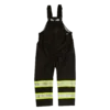 Tough Duck SB04 Waterproof Breathable Ripstop 300D Safety Rain Bib Overall | XS - 5XL Hi-Vis Work Wear