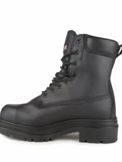 STC Alertz 8" Safety Boots W/ Removable Lace Zip Kit | Black | Sizes 6 - 14 8 Inch Safety Boots 12 STC Alertz 8