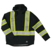 Tough Duck SJ05 Breathable Packable Safety Rain Jackets | S-5XL