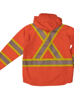 Tough Duck SJ05 Breathable Packable Safety Rain Jackets | S-5XL